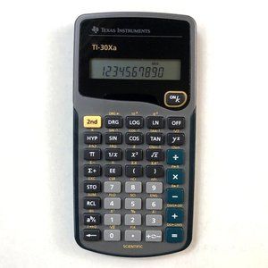 Texas Instruments TI-30Xa Scientific Calculator With Cover - Works